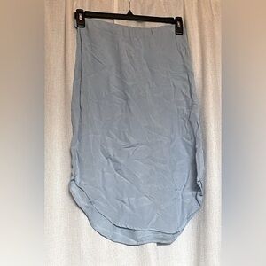 Maven West Maya Blue scoop hem skirt NWT